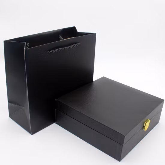 Einfache doppelschichtige große Kapazität Version Reißverschluss Schmuckschatullen Leder Aufbewahrungsbox